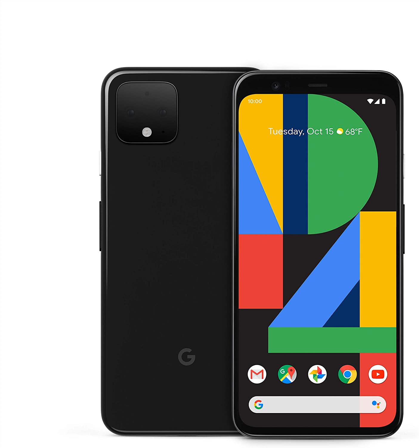 Google Pixel 4 64GB Unlocked Smartphone Refurbished by Google - Just Black