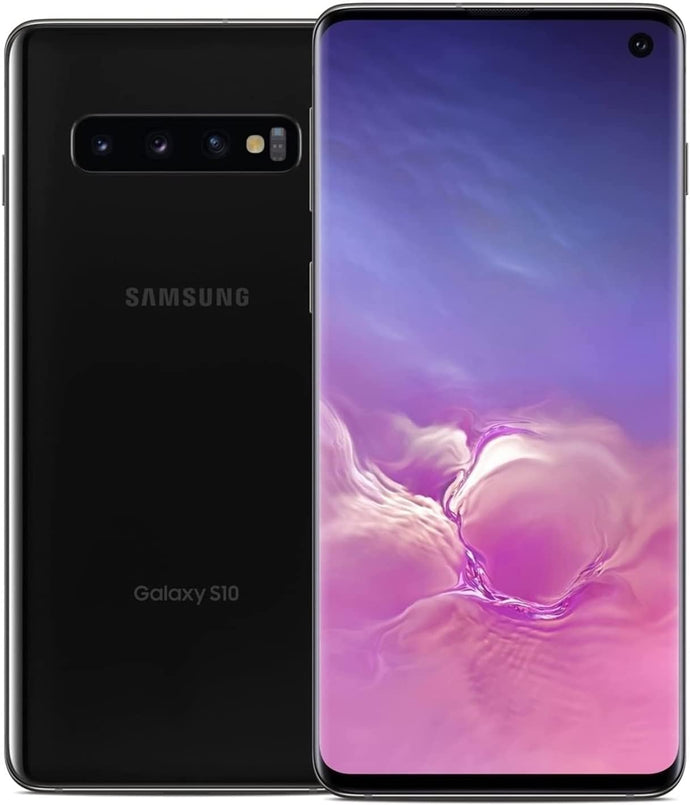 Samsung Galaxy S10 128GB Prism Black 6GB RAM Unlocked - Renewed